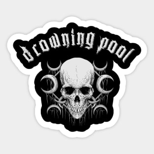 pool in the darknes Sticker